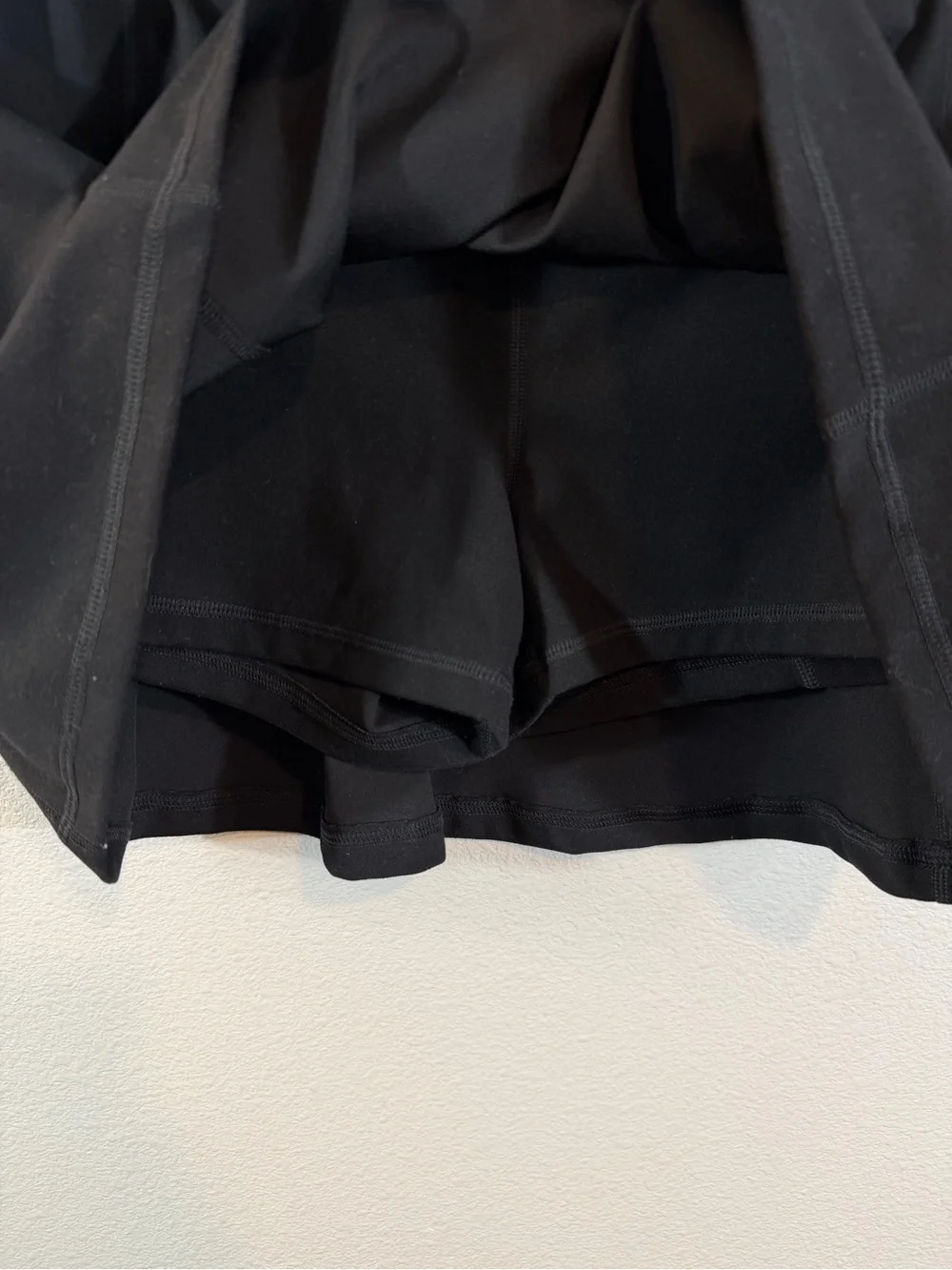 J. Crew Active Black Skort Size M CloudStretch High Rise Sports Skirt BF371